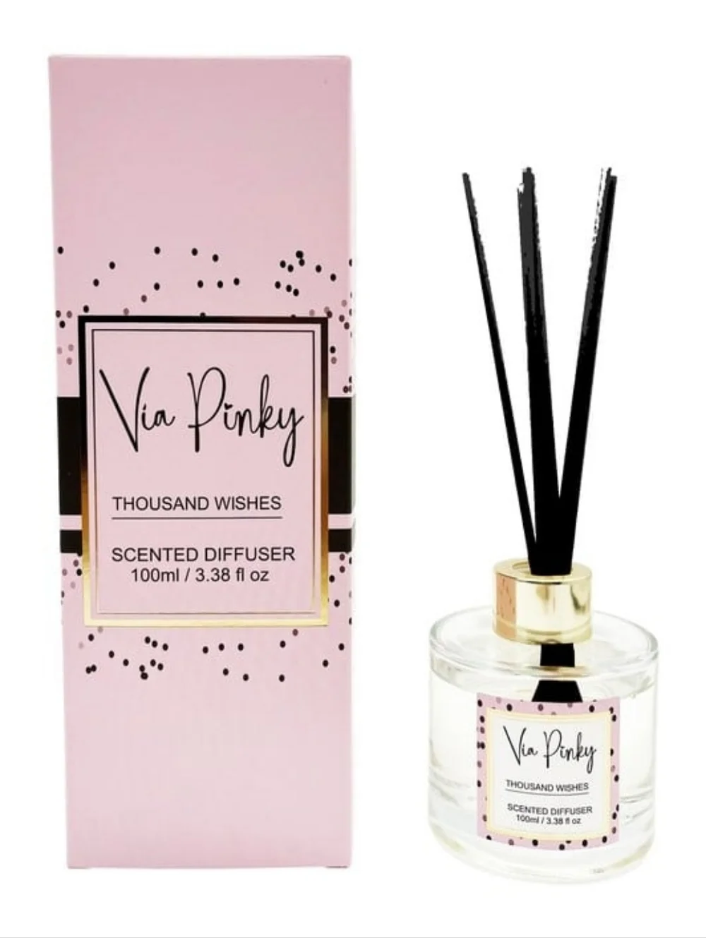 ✨ Luxe Reed Diffuser “Thousand Wishes” Elegant Home Fragrance Decor